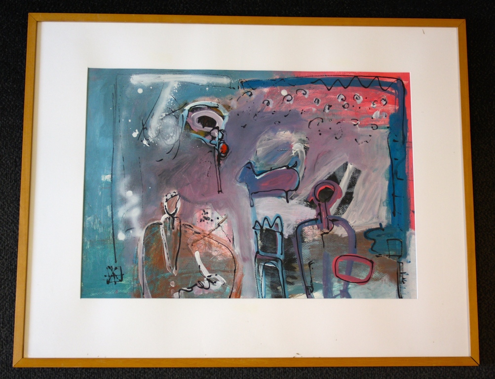 Lita van Engelenhoven, Gouache, Family dream verkocht voor € 55!