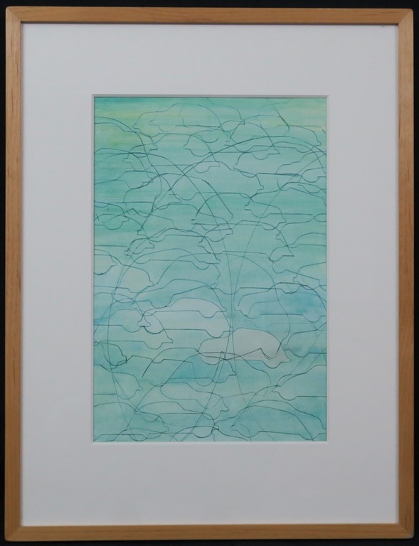 Onbekend ongesigneerd: Pentekening, Auto's - Ingelijst kopen? Bied vanaf 1!