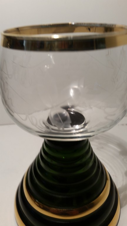 Zwiesel west Germany glazen muziek doos roemer glas jaren 60/70 kopen? Bied vanaf 10!