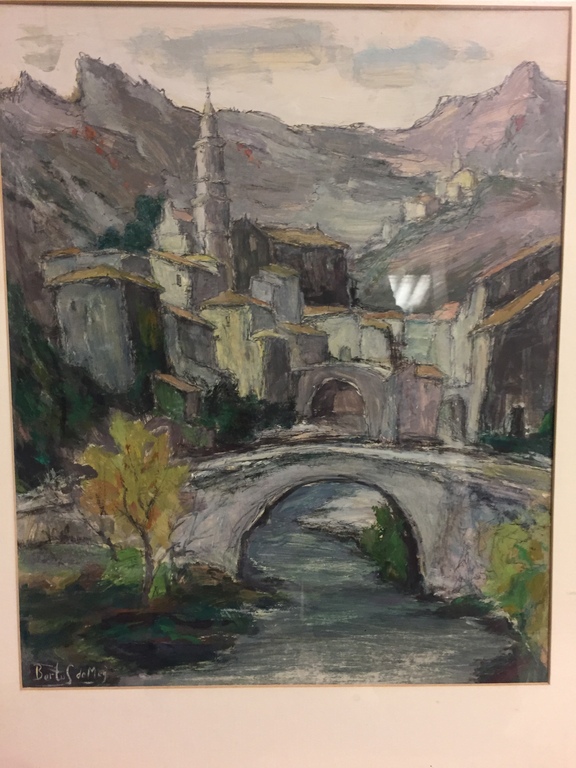 Bertus de mey gouache kopen? Bied vanaf 75!