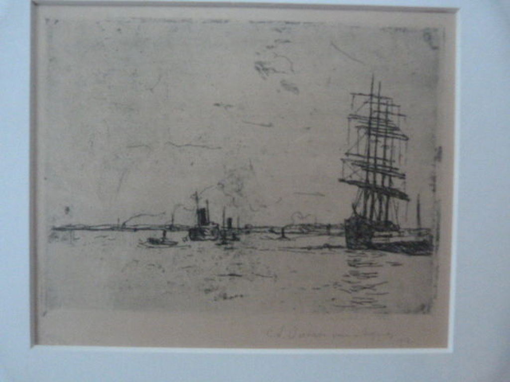 Antoon Derkzen van Angeren ( Delft 1878 – 1961 Bedford ( Canada ) - Bootjes kopen? Bied vanaf 1!