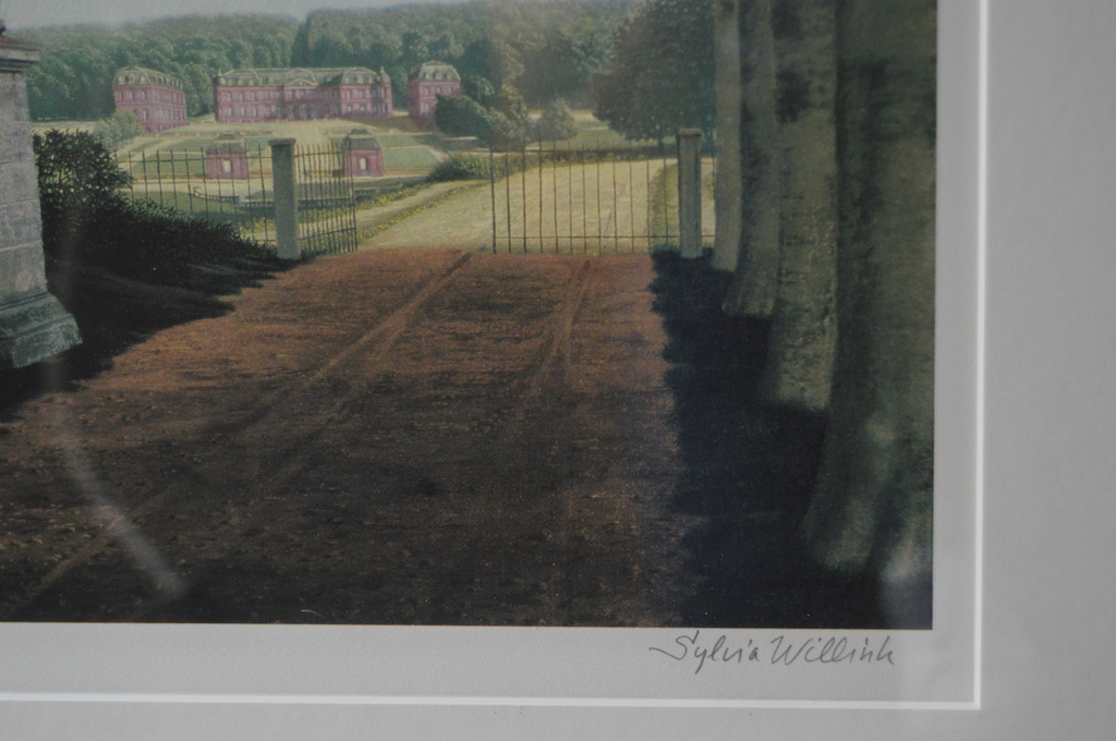 Carel Willink: Zeefdruk - Gezicht op Château Dampierre - opl. 200 ex. kopen? Bied vanaf 239!