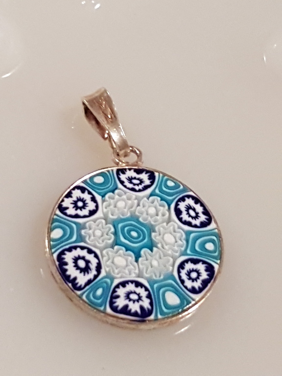 Murrina veneziana in zilver 925- model 4-Murano Italia-Venezia  zilver 925 kopen? Bied vanaf 10!