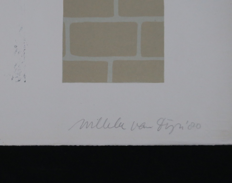 Lot met 2 grafische werken: Willeke van Tijn en onbekende kunstenaar kopen? Bied vanaf 1!