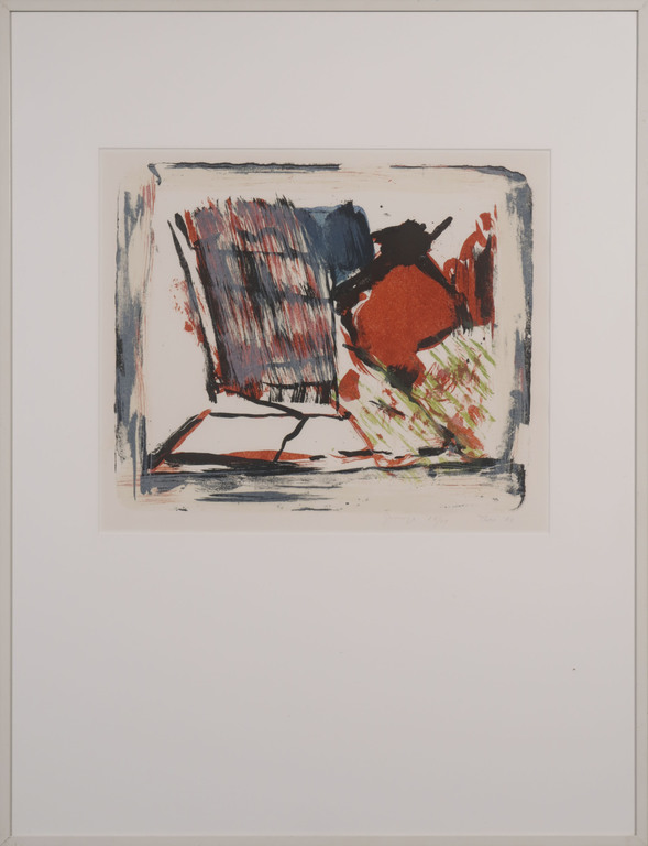Theo Elfrink: Litho, Grosage - Ingelijst kopen? Bied vanaf 1!