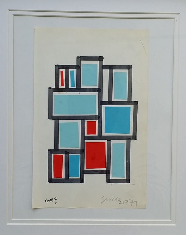 Siep van den BERG - collage op papier - gesigneerd kopen? Bied vanaf 135!