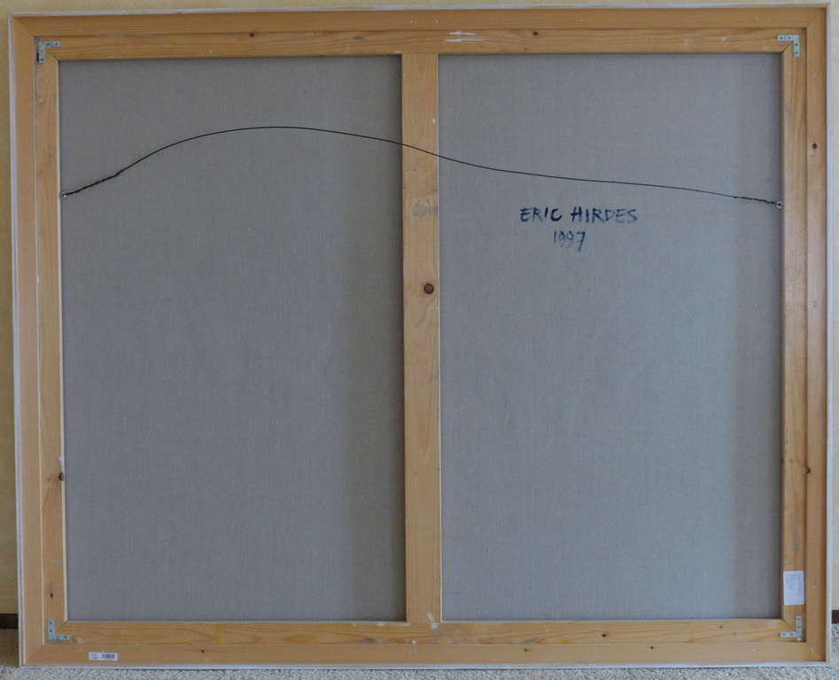 Eric Hirdes, olieverf op linnen uit 1997 kopen? Bied vanaf 450!