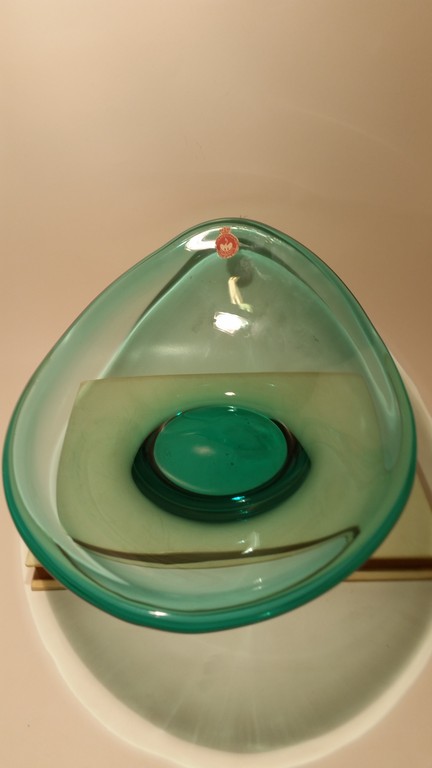 per lutken glazen schaal voor Holmegaard Danmark gesigneerd 1966 kopen? Bied vanaf 25!