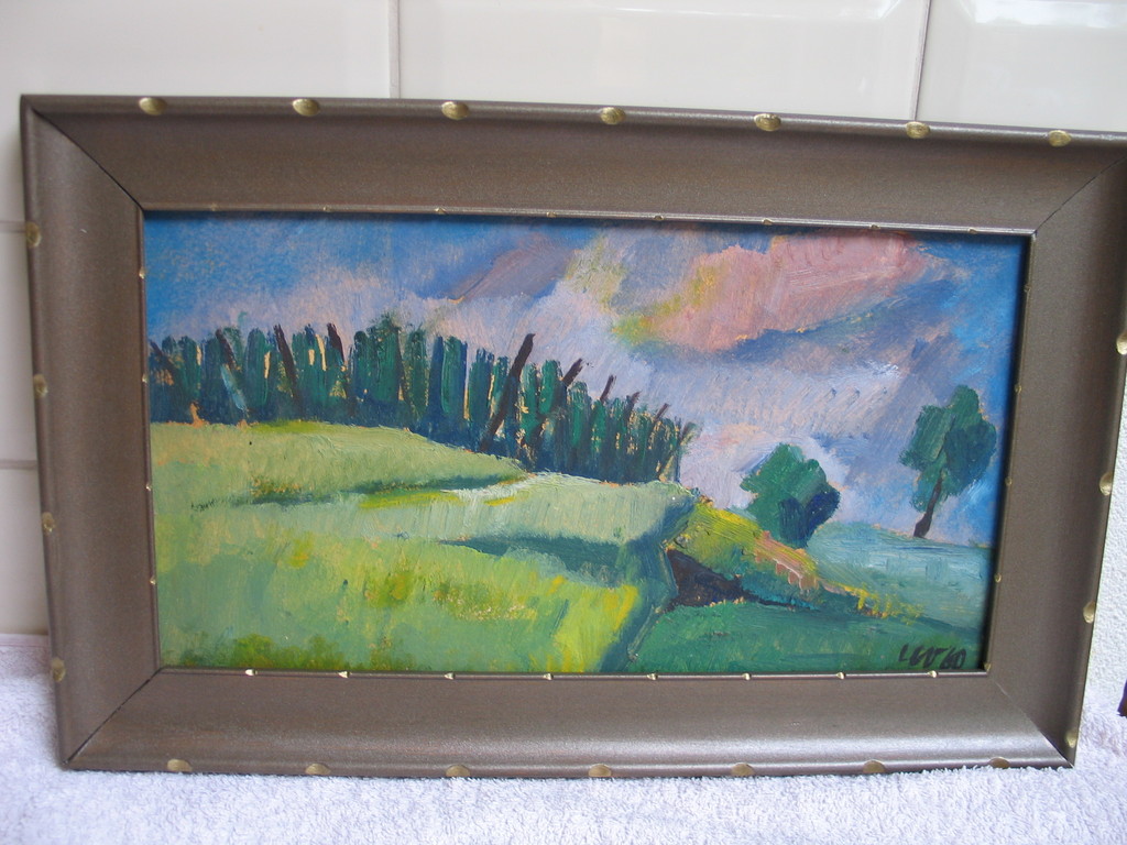 mooi werk van Lev Simak 1896-1989, olieverf op karton kopen? Bied vanaf 150!