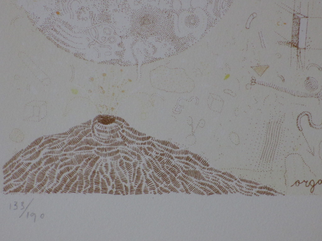 Theo Kley, Erfelijke variaties en Organische structuren, Kleurlitho kopen? Bied vanaf 30!