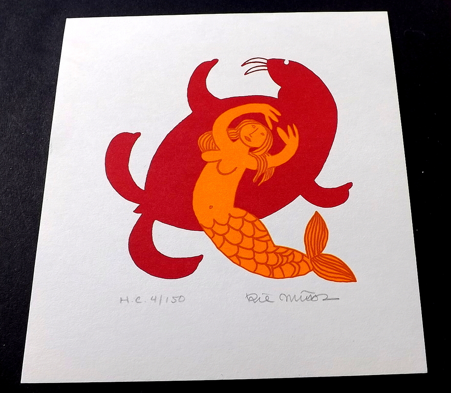 Rie Munoz - 3x litho - Eskimo Art afbeeldingen kopen? Bied vanaf 1!