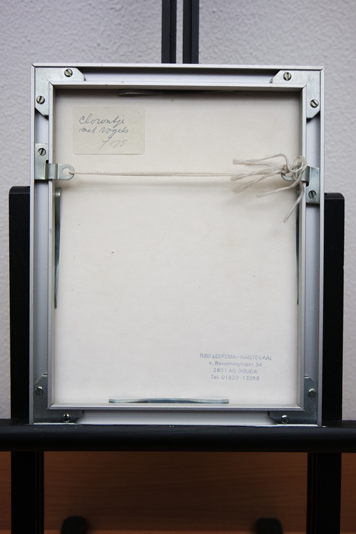 Leefsma-Nagtegaal, Rini (1915-1995) - aquarel - clowntje met vogels kopen? Bied vanaf 59!