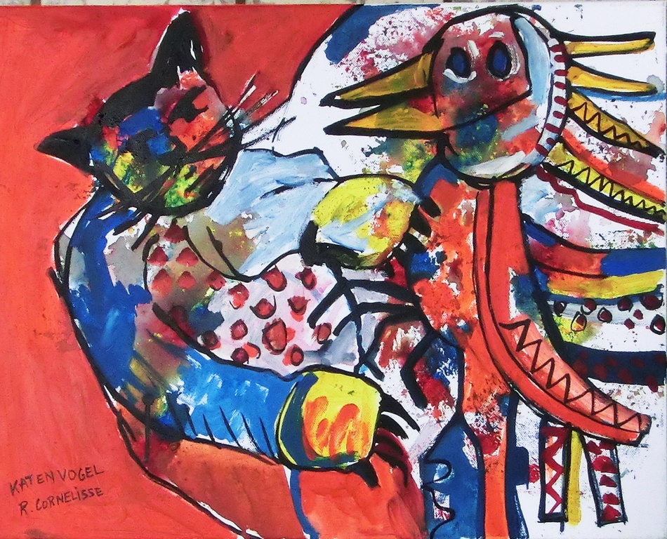 RUUD CORNELISSE, KAT EN VOGEL verkocht voor € 50!