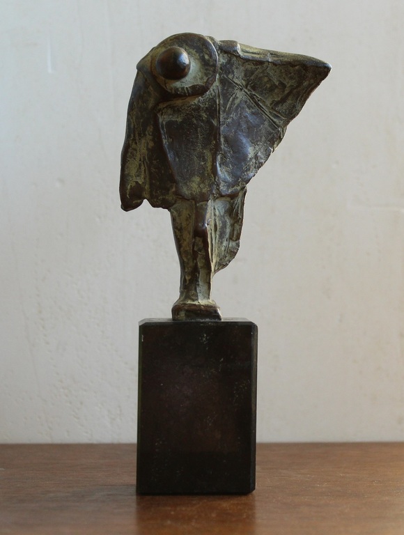 Eric Claus: Bronzen beeld, Pierrot uit de Commedia Dell'Arte verkocht voor € 750!