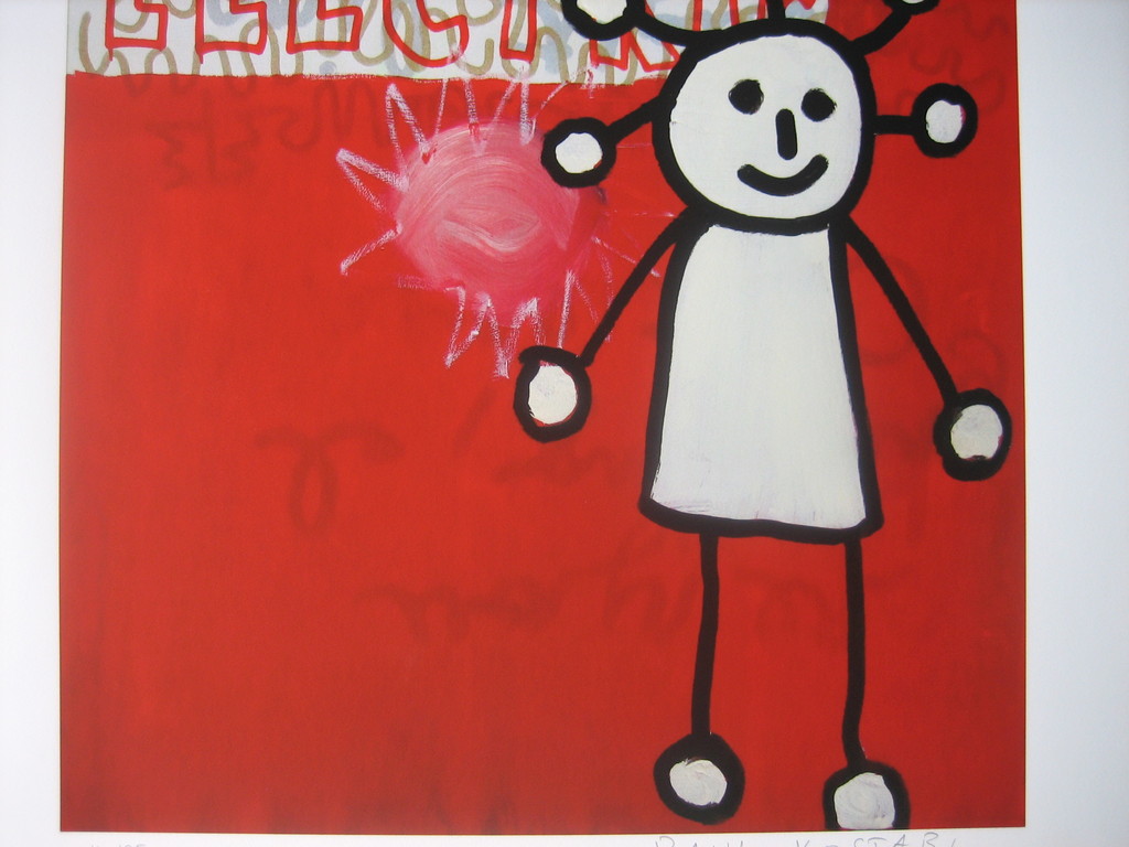 Paul Kostabi - Electric avenue - Giclee - Handgesigneerd - Oplage: 75 - 2014 kopen? Bied vanaf 35!