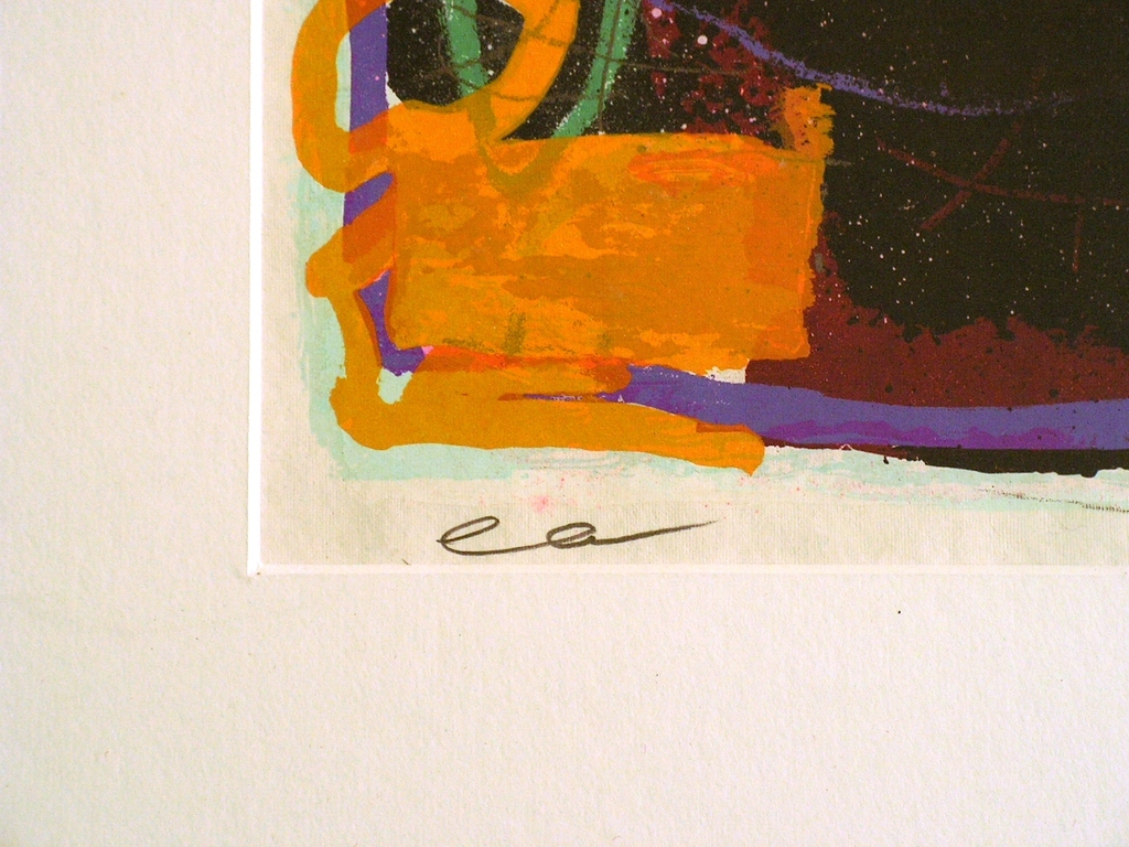 Theo Koster  -  zeefdruk  -  Travelling kopen? Bied vanaf 75!