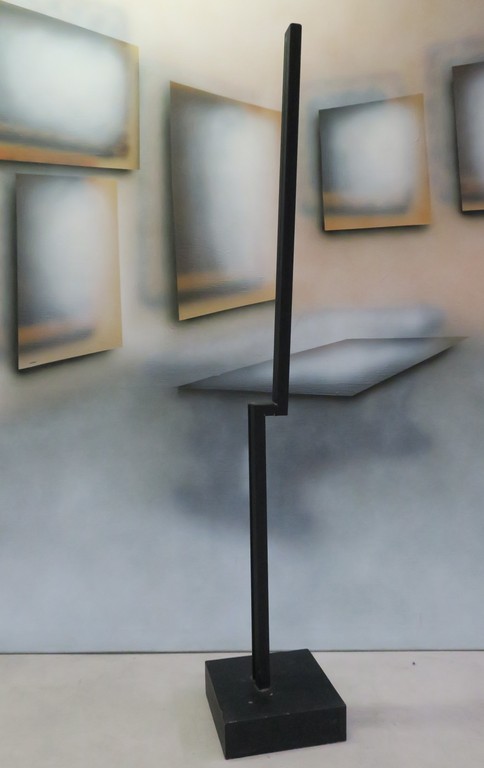 Thijs van Kimmenade: Zwart gemoffeld staal, Stoel (groot) kopen? Bied vanaf 350!