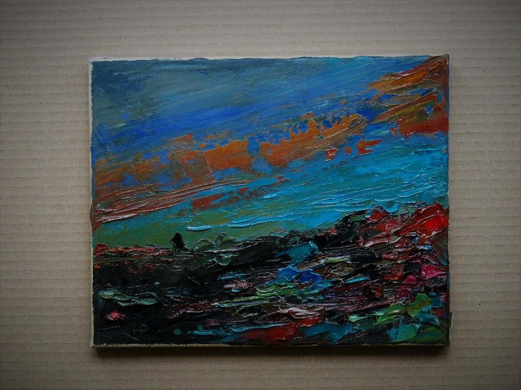 Interessant gesigneerd abstract expressionisme Olieverf op doek ca. 1960 kopen? Bied vanaf 1!