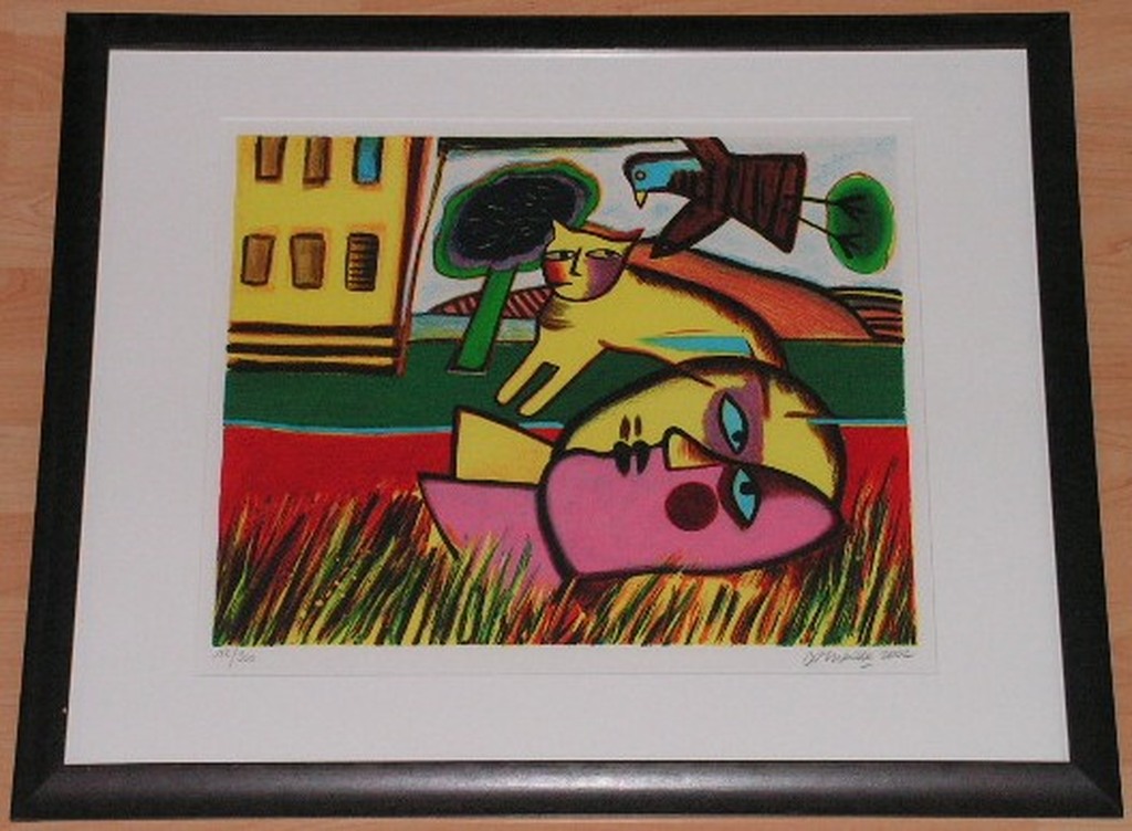 Corneille - lithografie - zonder titel  - 2002 verkocht voor € 225!