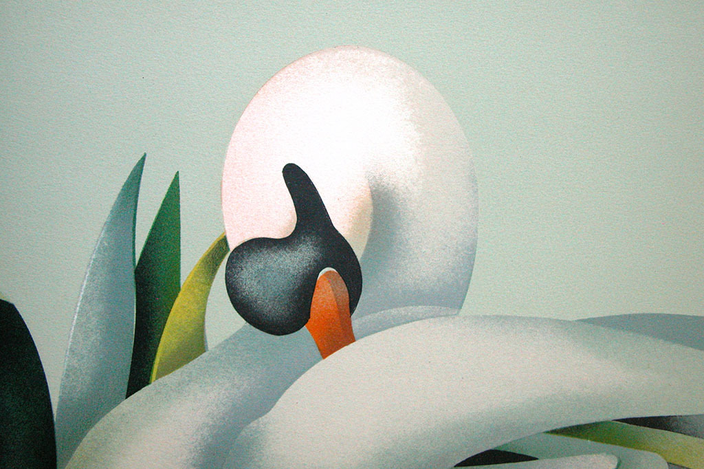 Jean-Paul Donadini, 'La Cygne endormi ', gesigneerde litho  kopen? Bied vanaf 49!