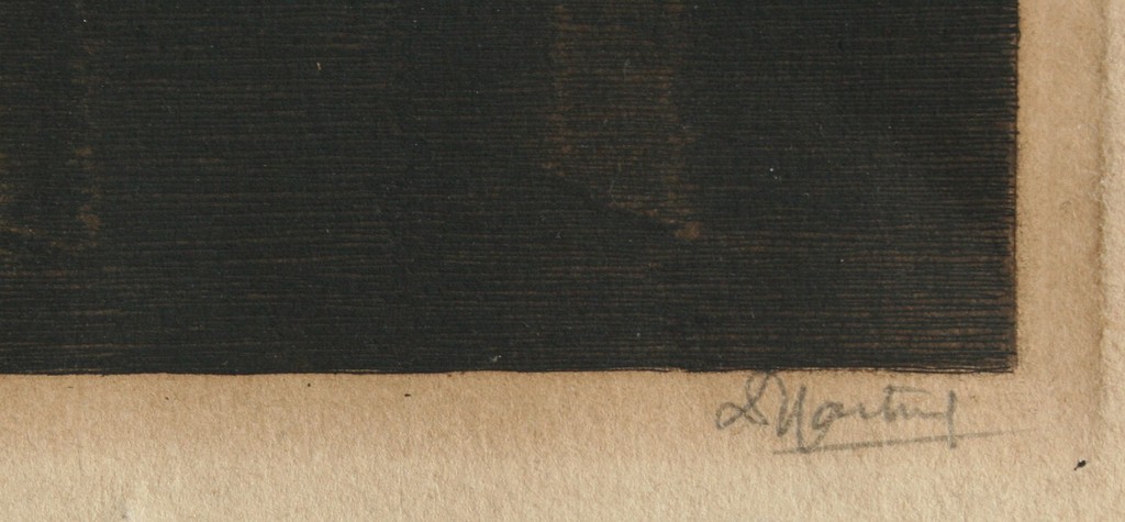 Dirk Harting - grote ets van Enkhuizen - gesigneerd kopen? Bied vanaf 40!