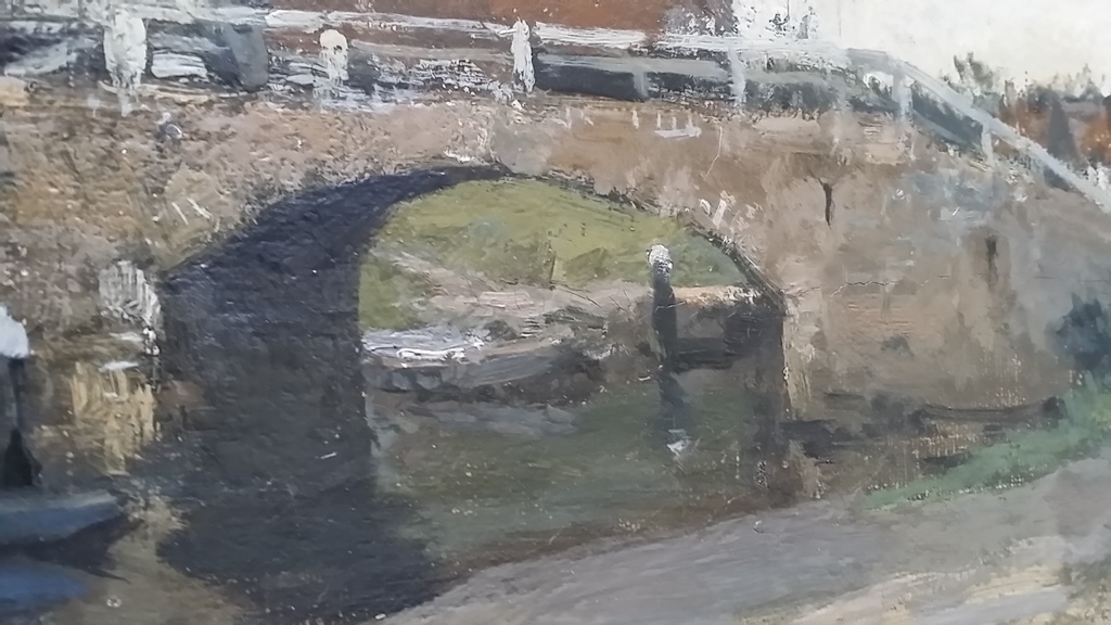 WGF Jansen - Nabij Kortenhoef - Olie op doek kopen? Bied vanaf 1200!