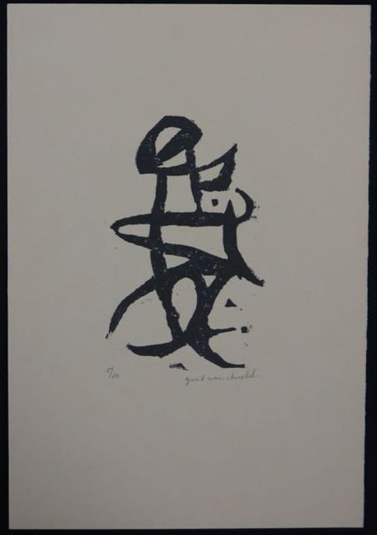 Gretha Leijden van Amstel: Litho, Zonder titel (Creatie 1952) kopen? Bied vanaf 1!