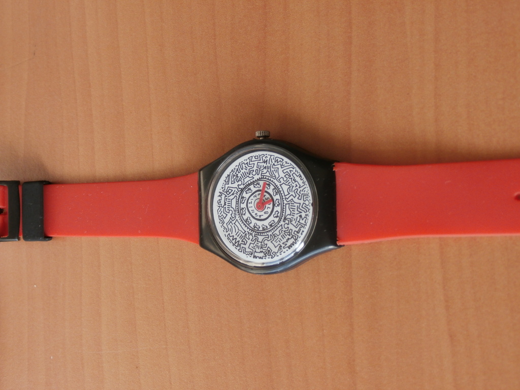 Keith Haring: Horloge: Running Time, oplage 10.000 stuks, 1992 kopen? Bied vanaf 75!