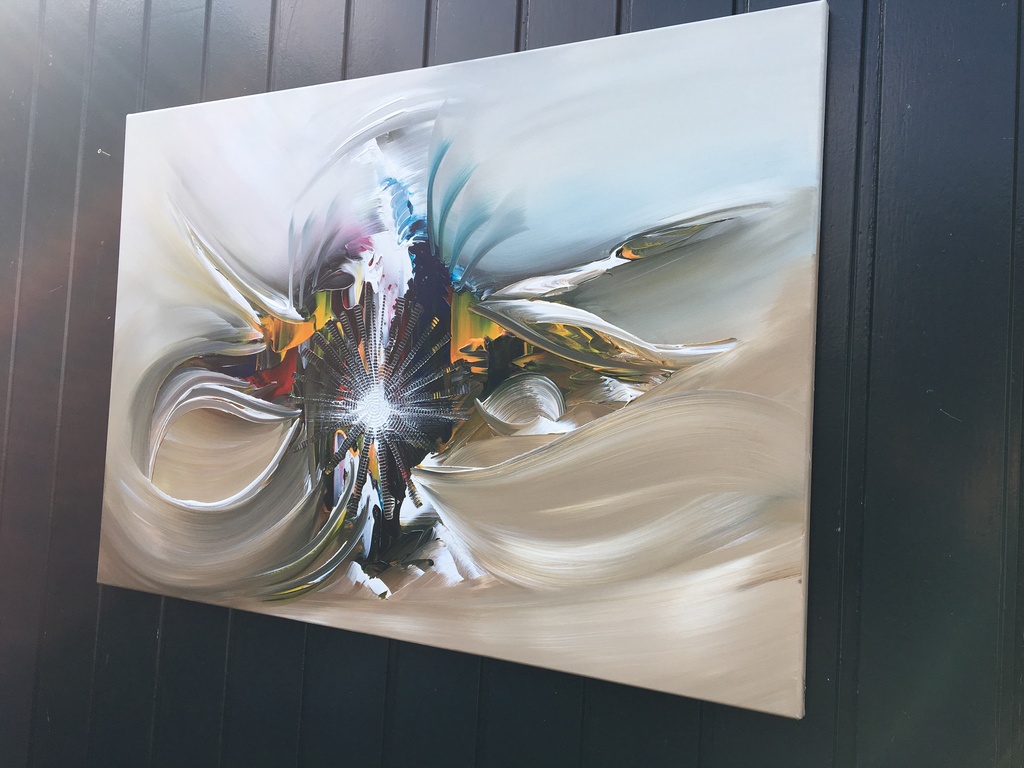 Gena - Abstract After midnight-Gesigneerd kopen? Bied vanaf 200!