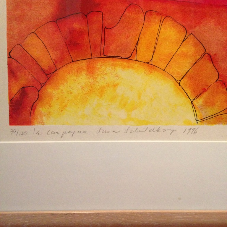 Susan Schildkamp - La Campagna. Gemengde techniek. Ingelijst. kopen? Bied vanaf 90!