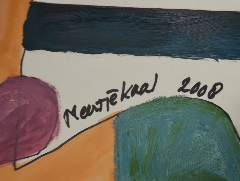 Lot met 3x olieverf op stevig papier van Meertje Kaal kopen? Bied vanaf 1!