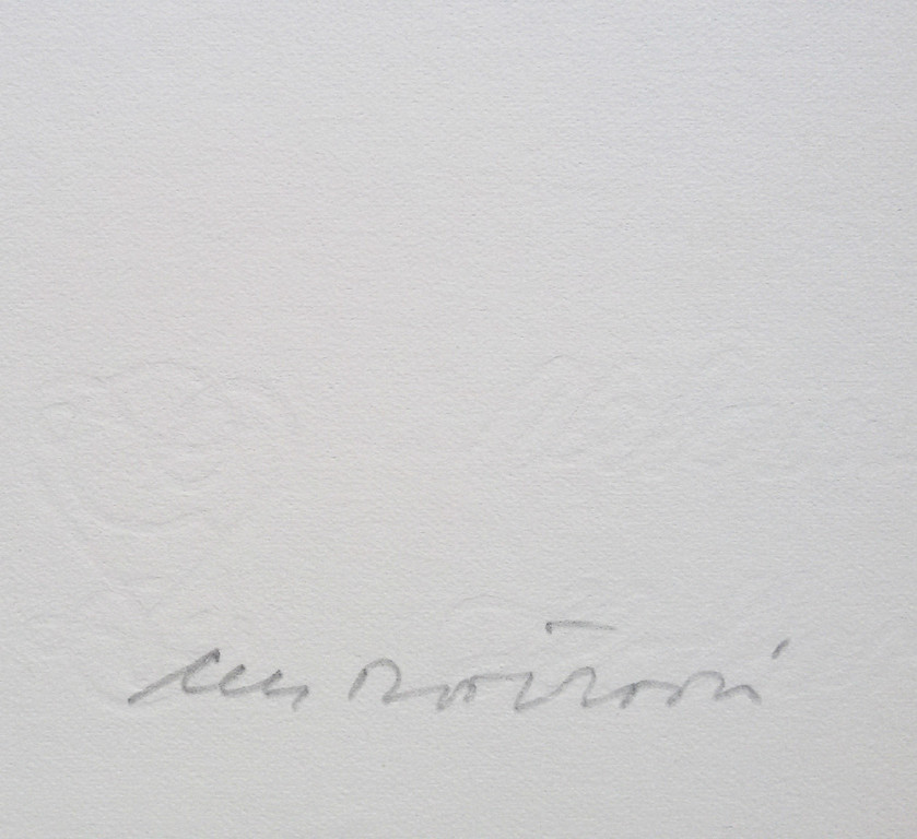 Arty Grimm en Cees Nooteboom - Tekens tegen het wit, zeefdruk kopen? Bied vanaf 30!