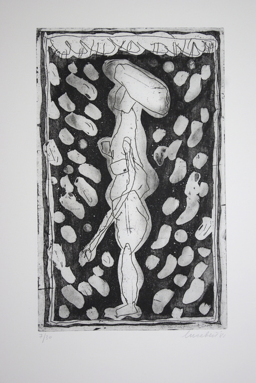 Lucebert, ets, zonder titel kopen? Bied vanaf 65!