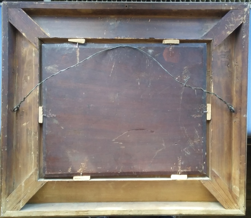 Evert Pieters (1856-1932) toe te schrijven aan - ’Vue en Hollande’ - paneel kopen? Bied vanaf 150!