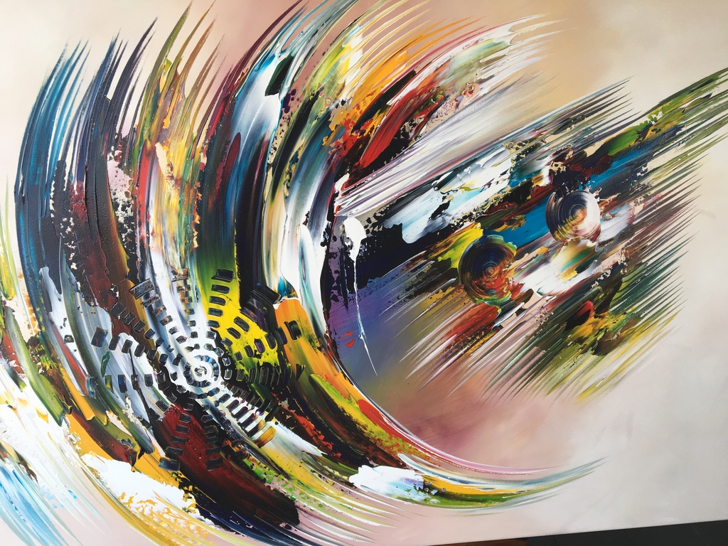 Gena - Abstract “ Serenity “  kopen? Bied vanaf 250!