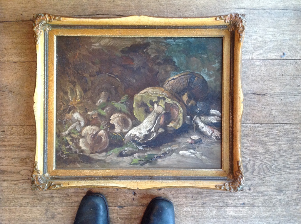 Theodoor Franciscus Goedvriend, Stilleven met paddenstoelen  kopen? Bied vanaf 1!