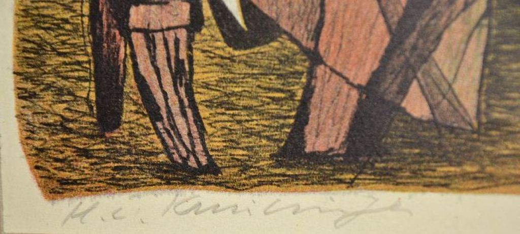 Harry van Kruiningen: kleurenlitho Heer Halewijn kopen? Bied vanaf 35!