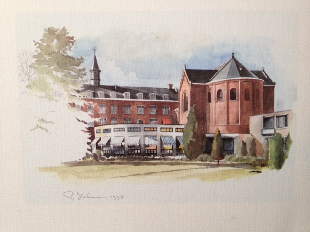 Piet Hohmann (1935), litho, Oosterhout (NB) 1997 kopen? Bied vanaf 1!