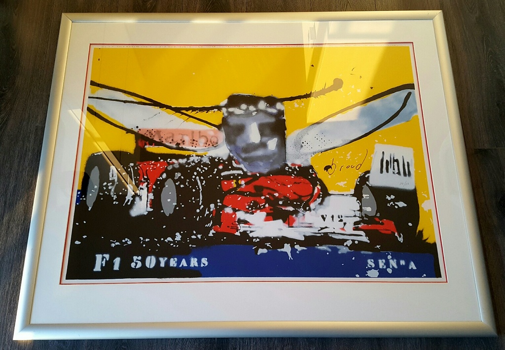 Herman Brood: zeefdruk, Senna verkocht voor € 450!