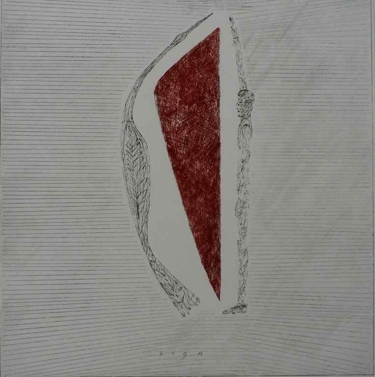 Kees Spermon - ets: sign - 1982 verkocht voor € 35!