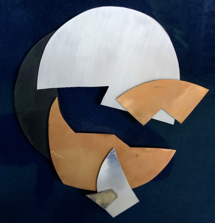 Hans Richter: Metaal relief, Zonder titel - Ingelijst kopen? Bied vanaf 400!