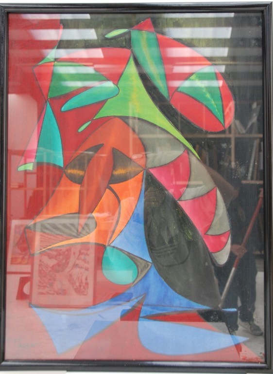 PISCARO ORIGINELE OLIE OP DOEK/HOUT kopen? Bied vanaf 75!