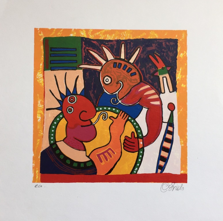 Clemens Briels - Hand gesigneerde zeefdruk kopen? Bied vanaf 1!