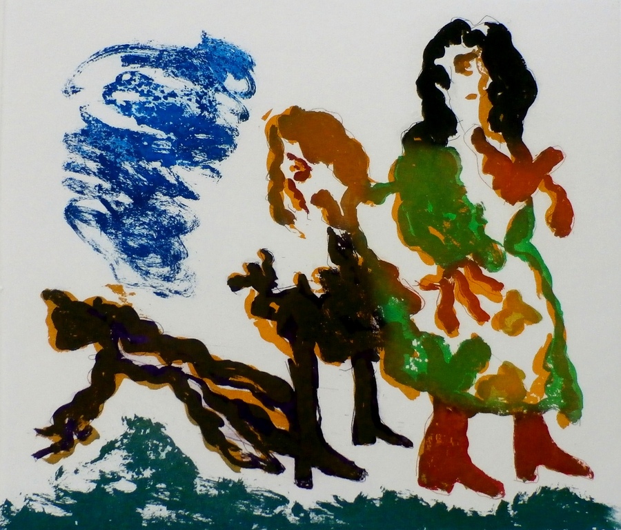 Jan Sierhuis - ets - 1993 - oplage 35 stuks verkocht voor € 75!