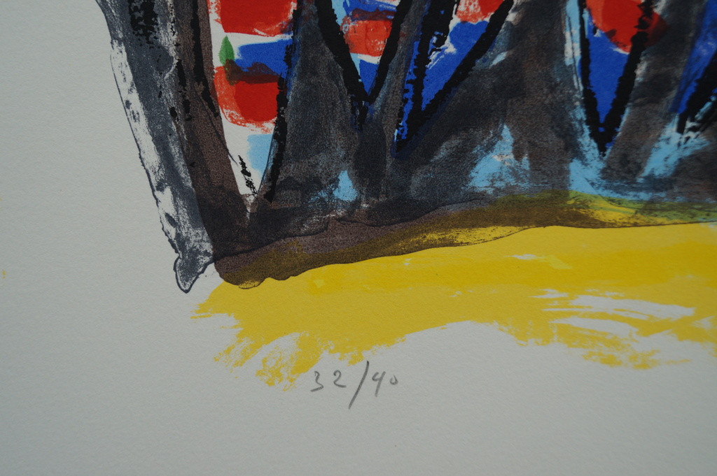 John Lie a Fo - gesigneerde zeefdruk - 1994 - 40 ex. kopen? Bied vanaf 1!