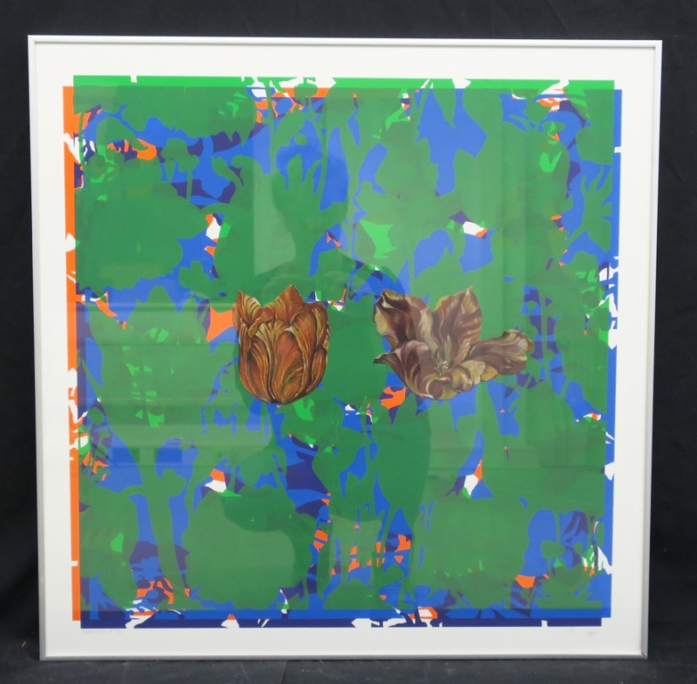 Arjan van Arendonk: Zeefdruk, Rotation I - Ingelijst verkocht voor € 60!