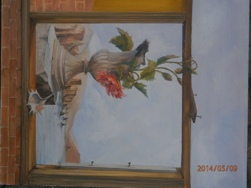 Onbekend, acryl op board - titel onbekend  kopen? Bied vanaf 1!