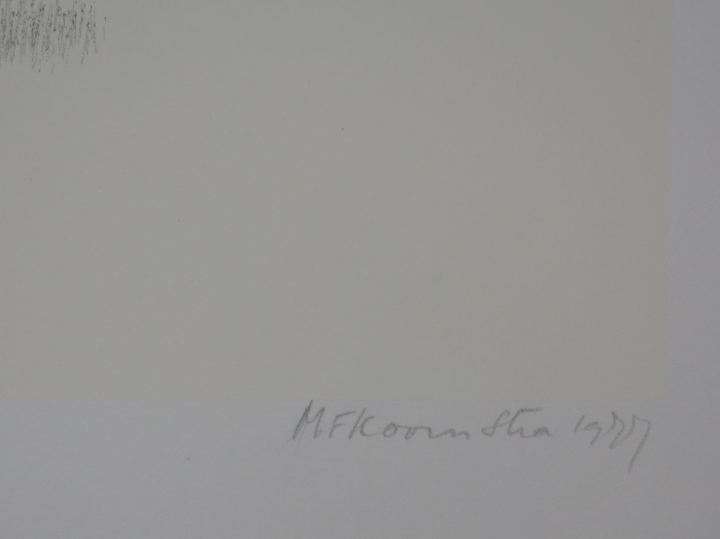 Metten Koornstra: Litho, Zonder titel kopen? Bied vanaf 50!