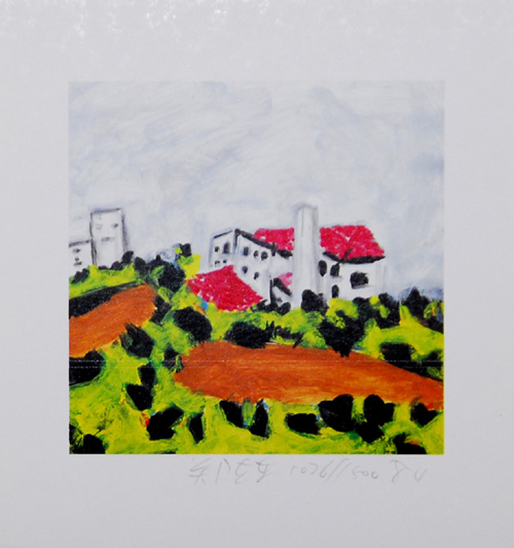 Tsai-Tung: Lithografie, Landscape kopen? Bied vanaf 5!