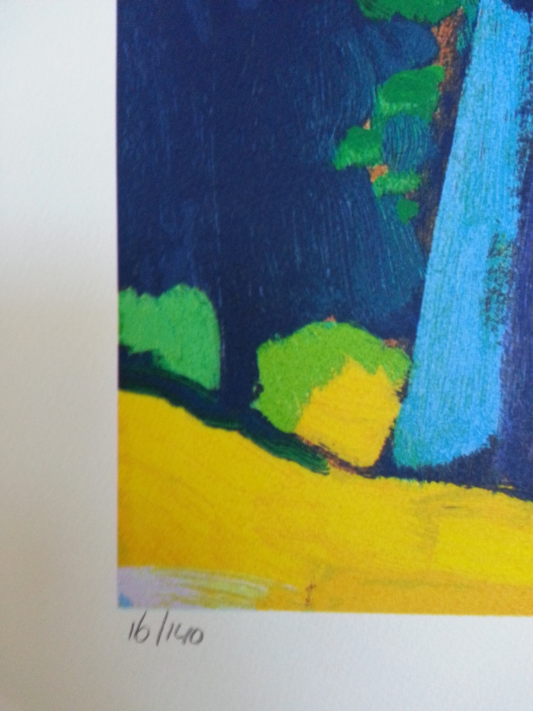 jentsje Popma, zeefdruk, titel: " Zomer "  kopen? Bied vanaf 50!